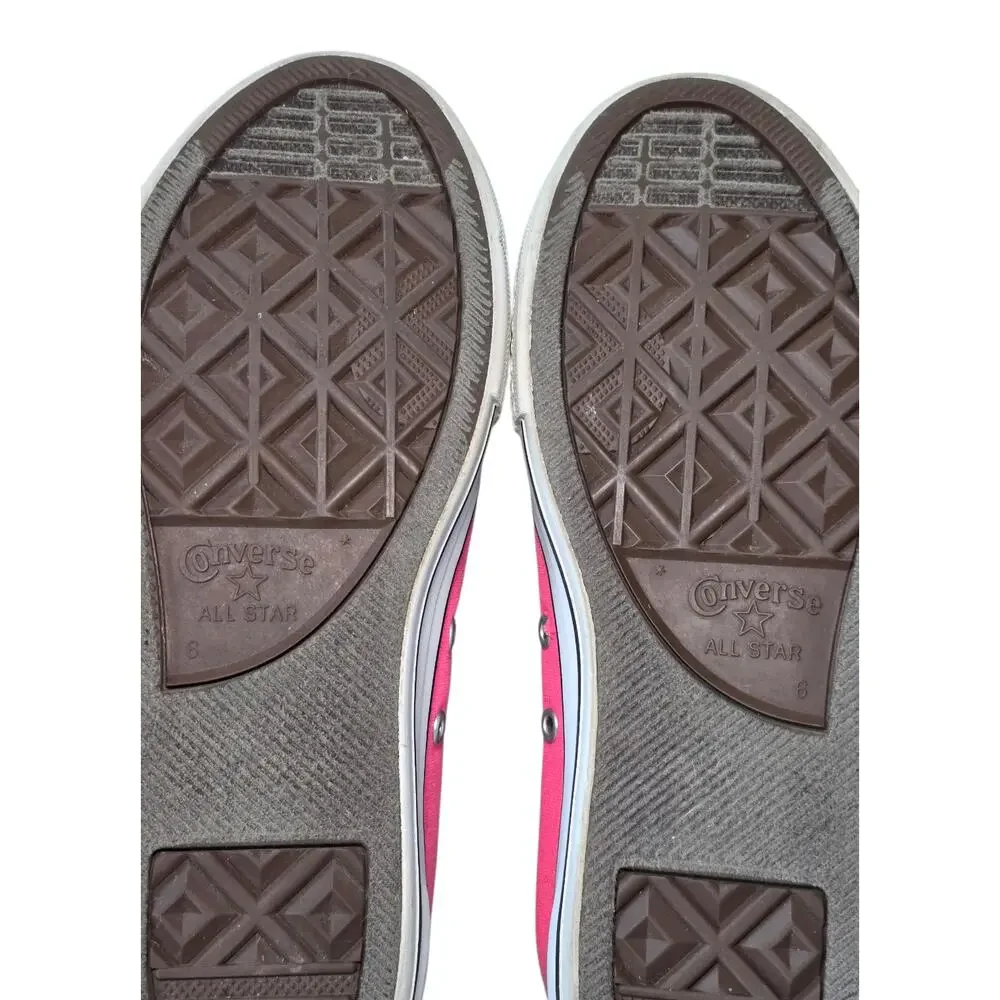 Converse All Star Barbie Pink Low Top Sneakers Junior Size 6 Canvas Streetwear